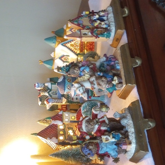 3 Vintage Christmas Stocking Hangers - Picture 16 of 17